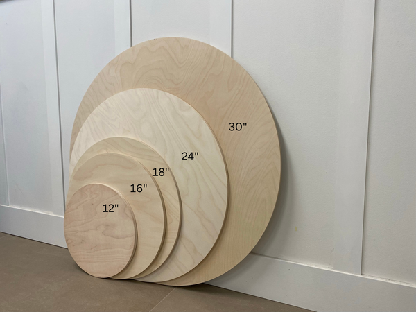 Birch Wood Circles | Baltic Birch Circles | DIYSupply