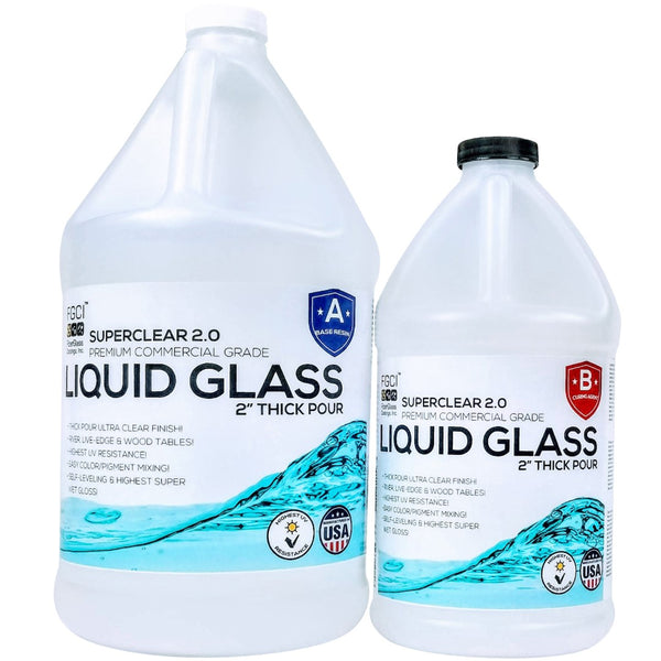 Superclear® 2.0 Liquid Glass® Epoxy Kit 1.5 Gallon